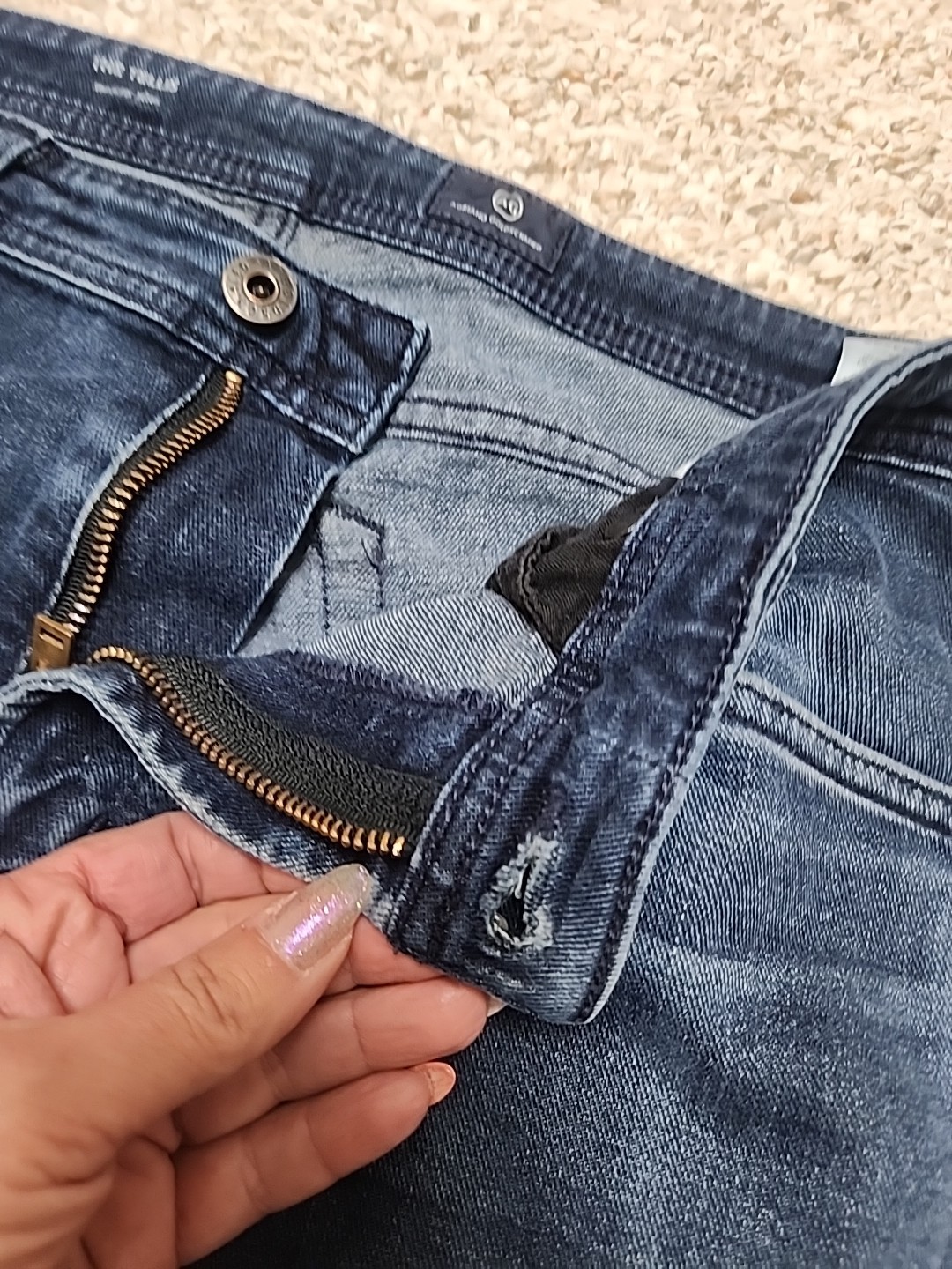 AG Adriano Goldschmied Jeans Mens 34x32 Blue Tellis Modern Slim Denim  thumbnail 9