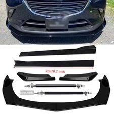 Front Bumper Lip Spoiler Splitter Car Body Rear For Mazda CX-3 CX-5 CX-7