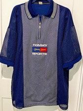 Tommy Hilfiger Sport (Mens XXL)  1/4 Zip Mesh...