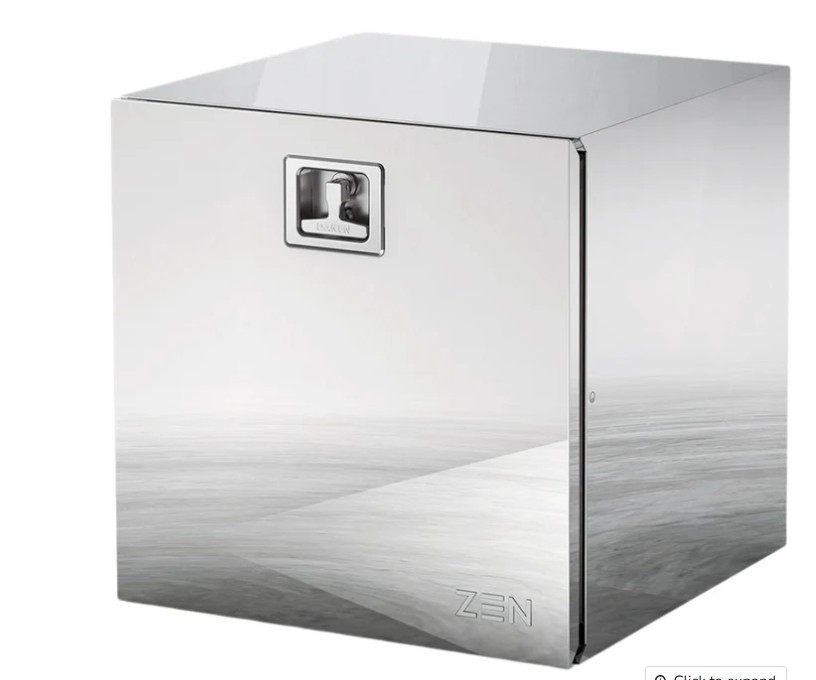 DAKEN Zen Series Underbody Toolbox Polished Stainless Steel 