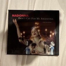 Madonna Don't Cry For Me Argentina CD Pop Warner Bros. Cardboard Sleeve