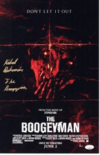 Michael Bekemeier signed 11x17 Poster The Boogeyman JSA Authentication