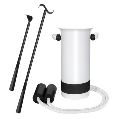Sock Aid Device for Seniors Kit (Sock Aide and Dressing Stick) - Sock Helpers...