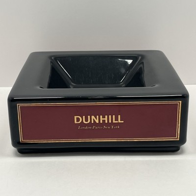 Vintage Wade Dunhill Ashtray Large Cigar Cigarette London Paris New York 7''x 7 