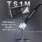 MINIWARE TS1M Multi-Function Mini Soldering Station H100 Digital Handle I-STAND