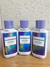 Bath & Body Works KALEIDOSCOPE  Body Lotion Shea butter & Vitamin E 8oz (QTY 3)