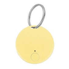 Bluetooth Tracker for IOS GPS Tracker Yellow Round