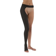 Juzo Dynamic Open Toe Right Hip Attachment Thigh High 30-40mmHg Beige Size V