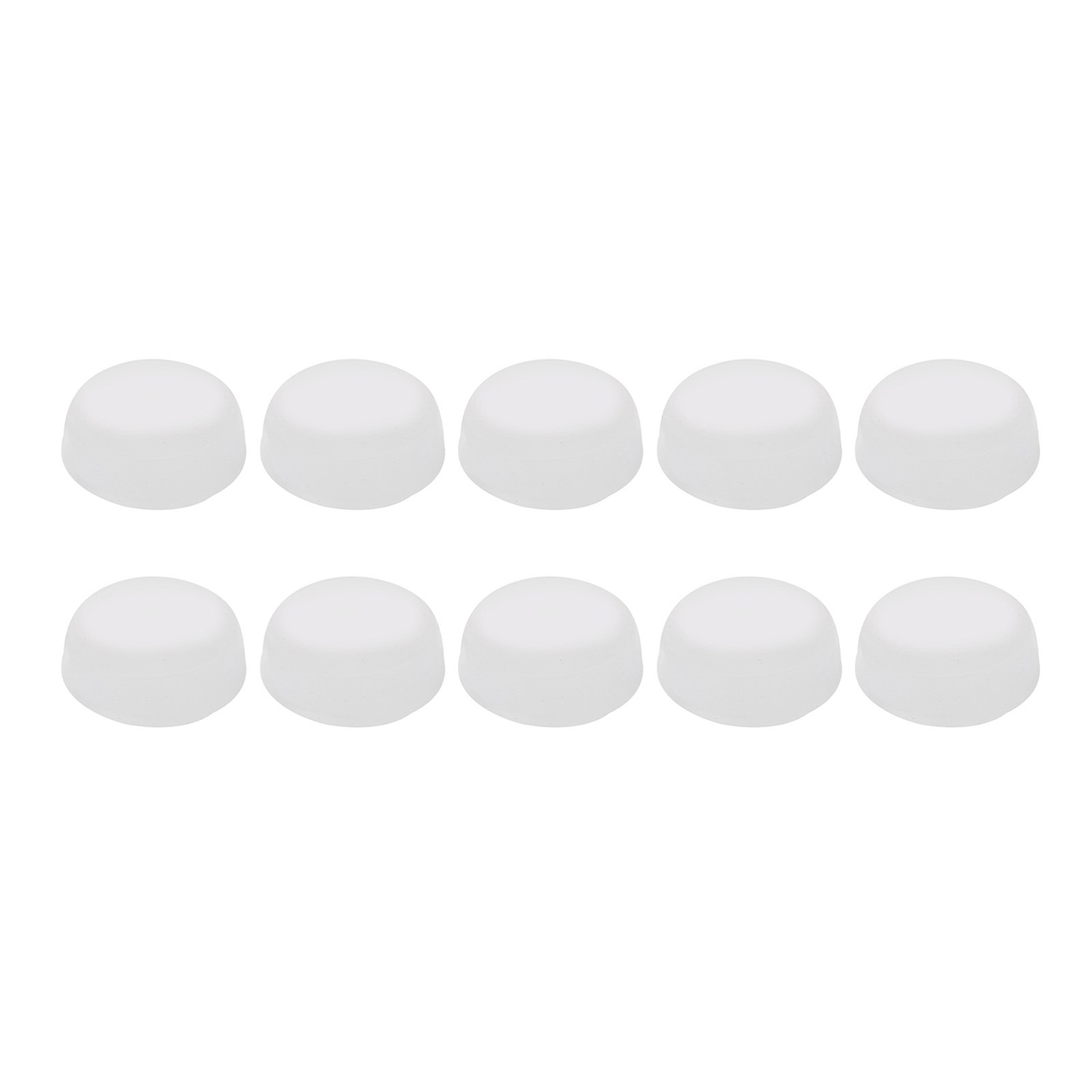 10pcs Universal Flute Open Hole Plugs Soft Repair Parts For Flute White Silicone