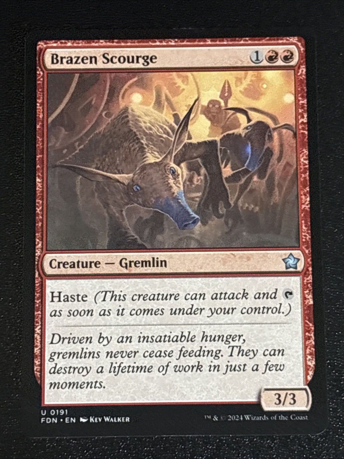 MTG Foundations Brazen Scourge 0191 NM