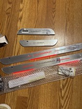 4 Pcs Car Door Sill Pedal Atmosphere Led Light Rechargeable Wireless Customize