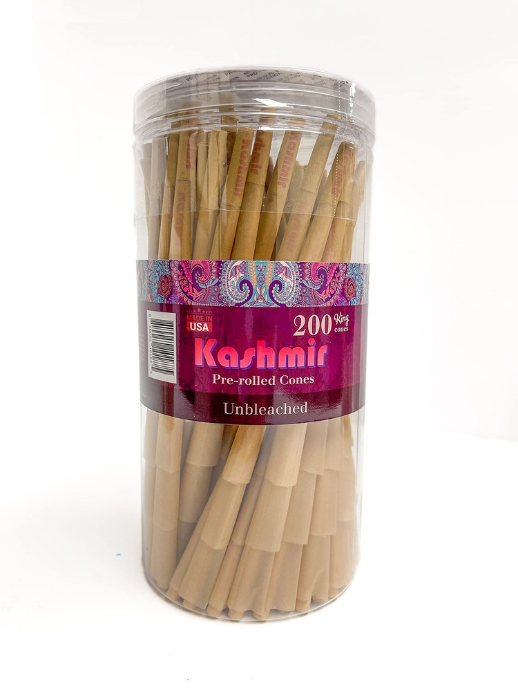 Pre-Rolled King Unbleached Cones for Smooth Rolling Experience