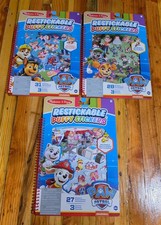 Melissa  Doug PAW Patrol Restickable Puffy Stickers 3-Pack