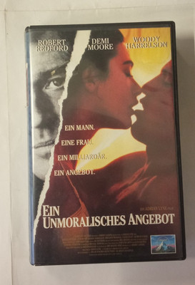 Ein unmoralisches Angebot - Paramount - VHS