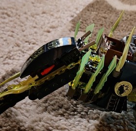 Lego Ninjago 70730 Chain Cycle Ambush Bike Only  No Minifigures Or Asesores