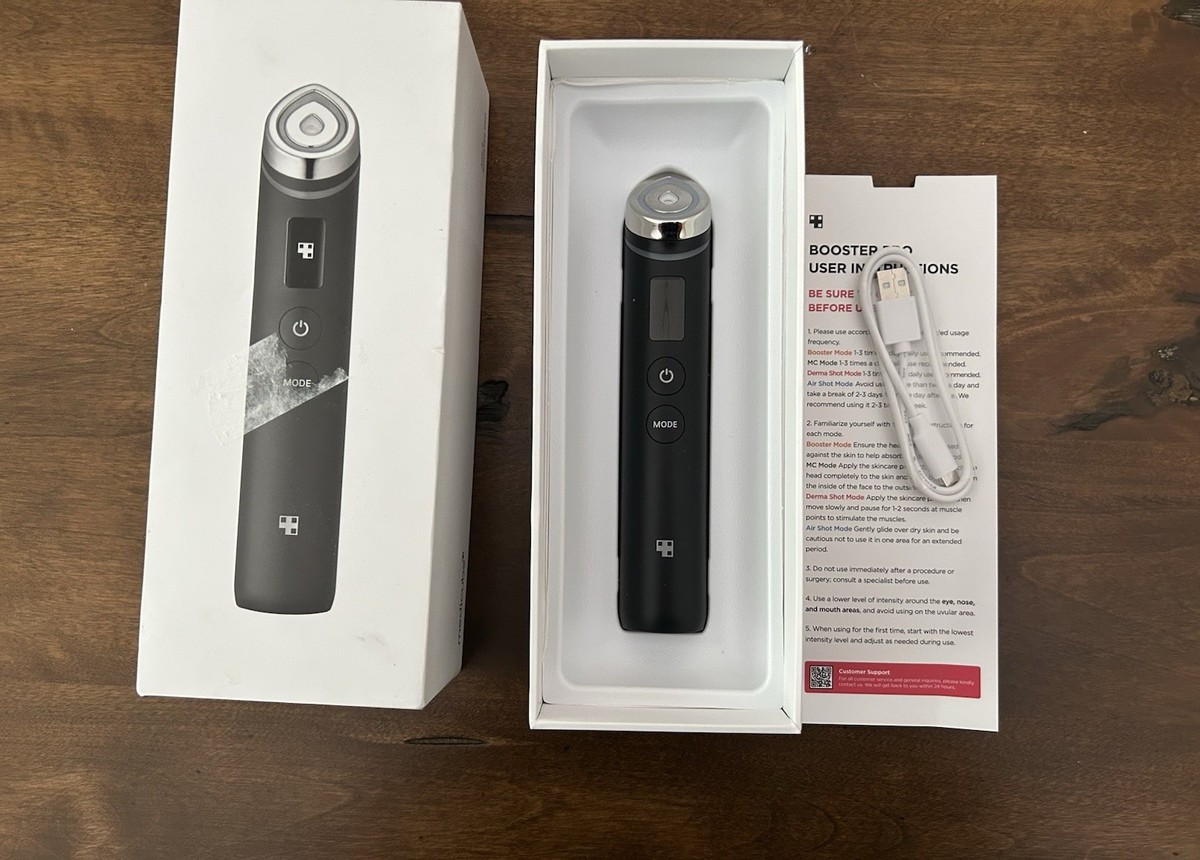 Medicube Age-R Booster Pro | 6-IN-1 Real Glass Glow Device | Open