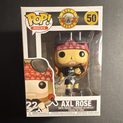 Funko Pop! Vinyl: Guns N' Roses - Axl Rose #50 Music Theme Rocks Vinyl Figure