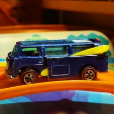 Hot Wheels 1969 Vintage Redline Blue Volkswag...