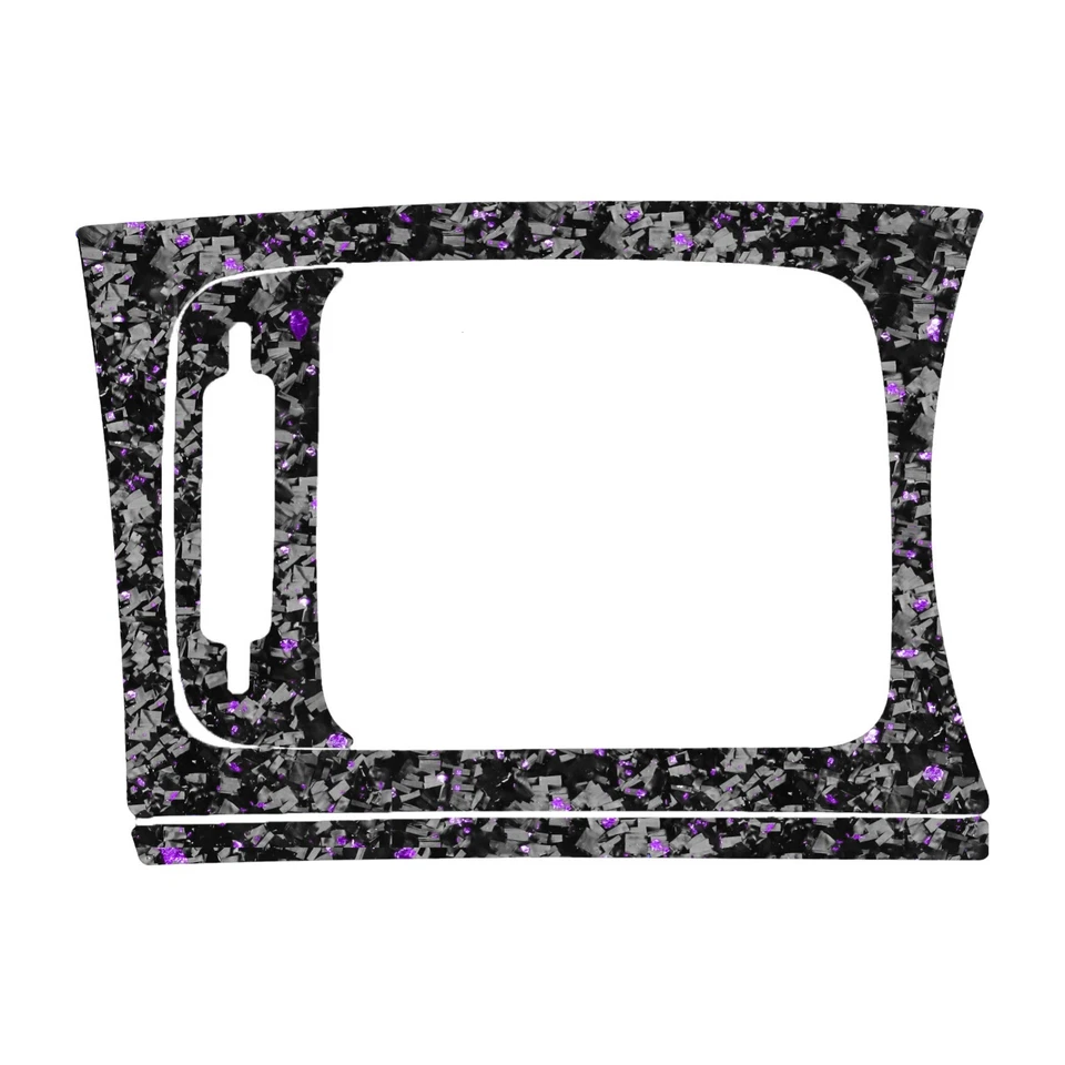 Panel de tablero de fibra de carbono forjado de lámina púrpura para Subaru Impreza WRX STI 08-14 Foto 2 de 4