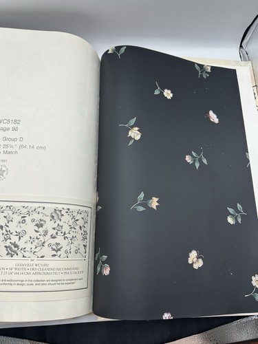 VTG Rare! 103 Page Westchester Prints Vintage Wallpaper Sample Book HUGE! - Bild 20 von 24