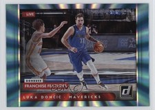 2021-22 Panini Donruss Franchise Features Holo Teal Laser Luka Doncic #1 10v5