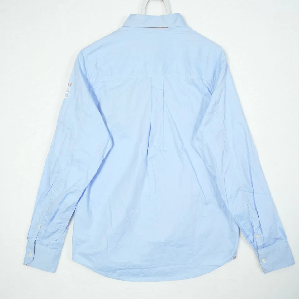 Porsche Design Drivers Selection 2016 Men's M Blue Legends Of 1963 Button Shirt - Image 3 of 4