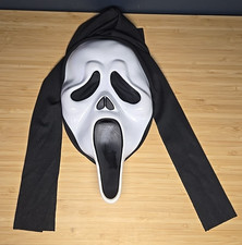 Spirit Halloween Scream Ghost Face Mask Hood Movie w/ Strap