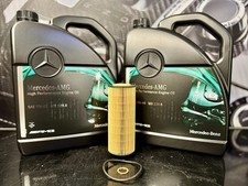 Genuine Mercedes-Benz Service Kit E63 E-Class M157 Oil Filter Engine Oil 10L New