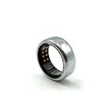 Oura Ring Gen 3 Horizon - Titanium - Size 07 - Silver - HEAVILY SCRATCHED