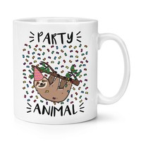 Faultier Party Tiere 284Ml Becher Tasse Lustiger Witz Tiere Geburtstag Faul