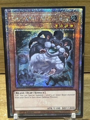 1X NM Super-Nimble Mega Hamster - RA02-EN004 - Quarter Century Secret Rare 1st E