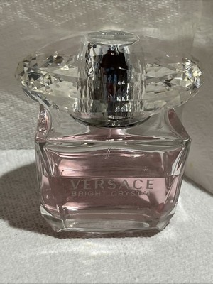 VERSACE   BRIGHT CRYSTAL   EAU DE TOILETTE SPRAY 3.0 fl.oz. Made In Italy