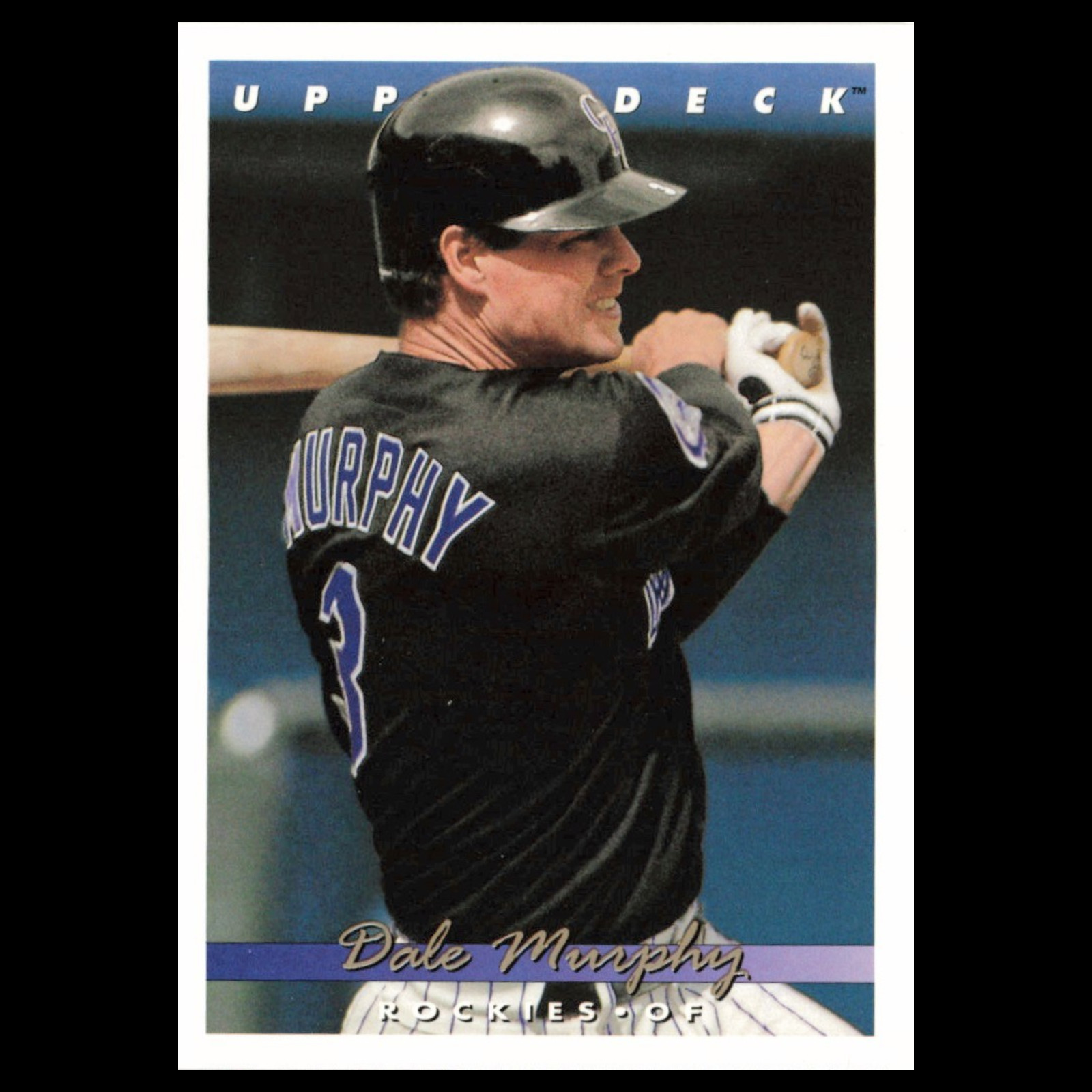 Dale Murphy #706 1993 Upper Deck Colorado Rockies Baseball Card MLB NM