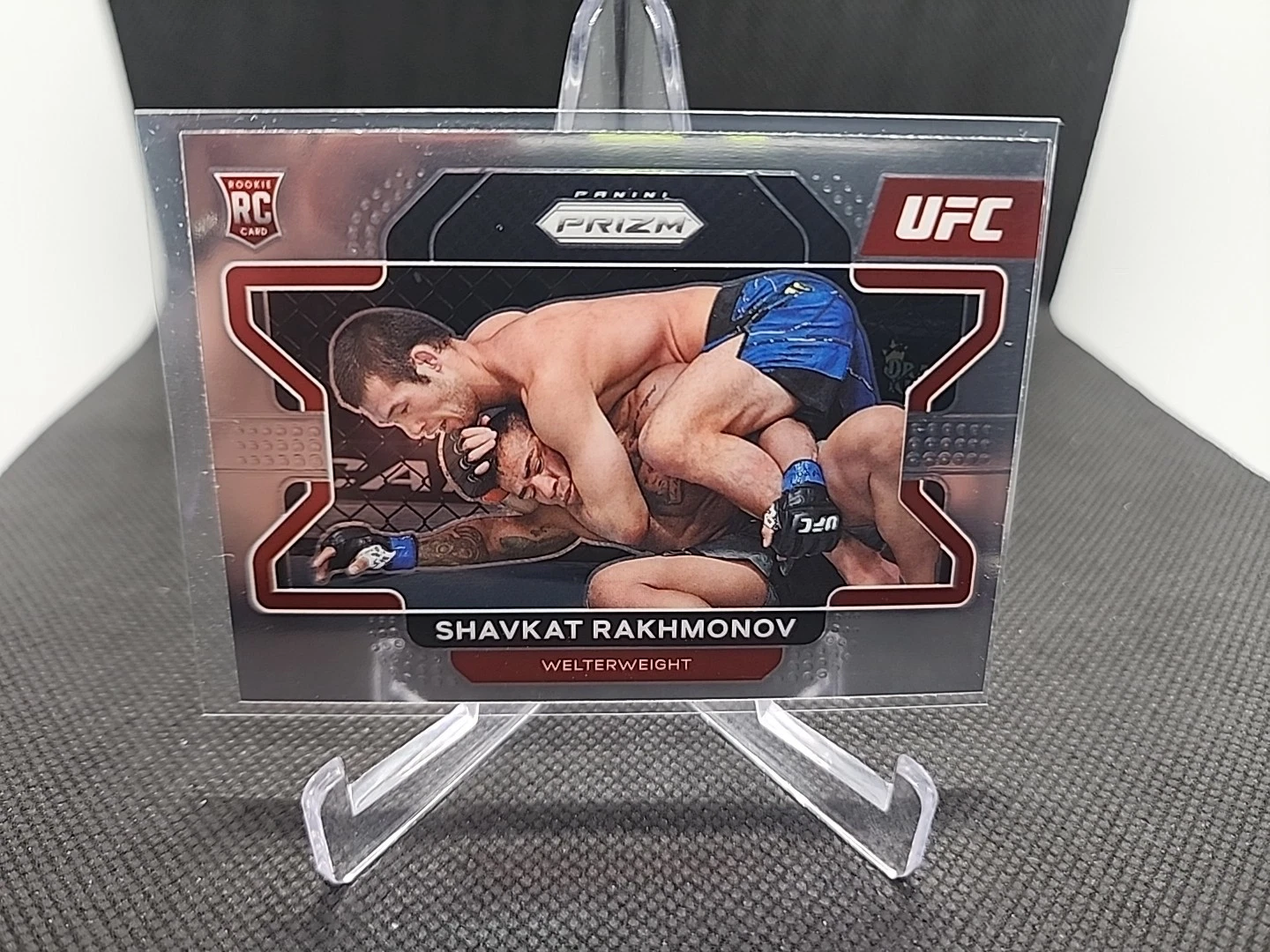 2022 Panini Prizm UFC - Shavkat Rakhmonov #80 (RC)