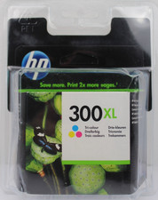 Image of Genuine Original HP 300XL Tri-Colour Ink Cartridge - Jun 2014