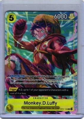 Monkey.D.Luffy (Illustration Box Vol.3) OP07-109 One Piece Promotion Cards Foil