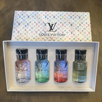 Louis Vuitton Eau de Parfum Set City of Stars, Pacific Chill, California Dream,.