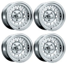 Set 4 15 Pacer 162m Aluminum Mod 15x8 Wheels 5x5.5 Rims -20mm For Ford Dodge