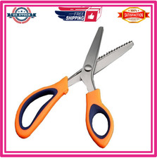 9  Pinking Shears for Fabric  Zigzag Edge Scissors for Sewing  Crafts
