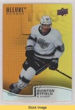 2021-22 Upper Deck Allure Rainbow Orange Yellow Quinton Byfield #R-1 READ 13og