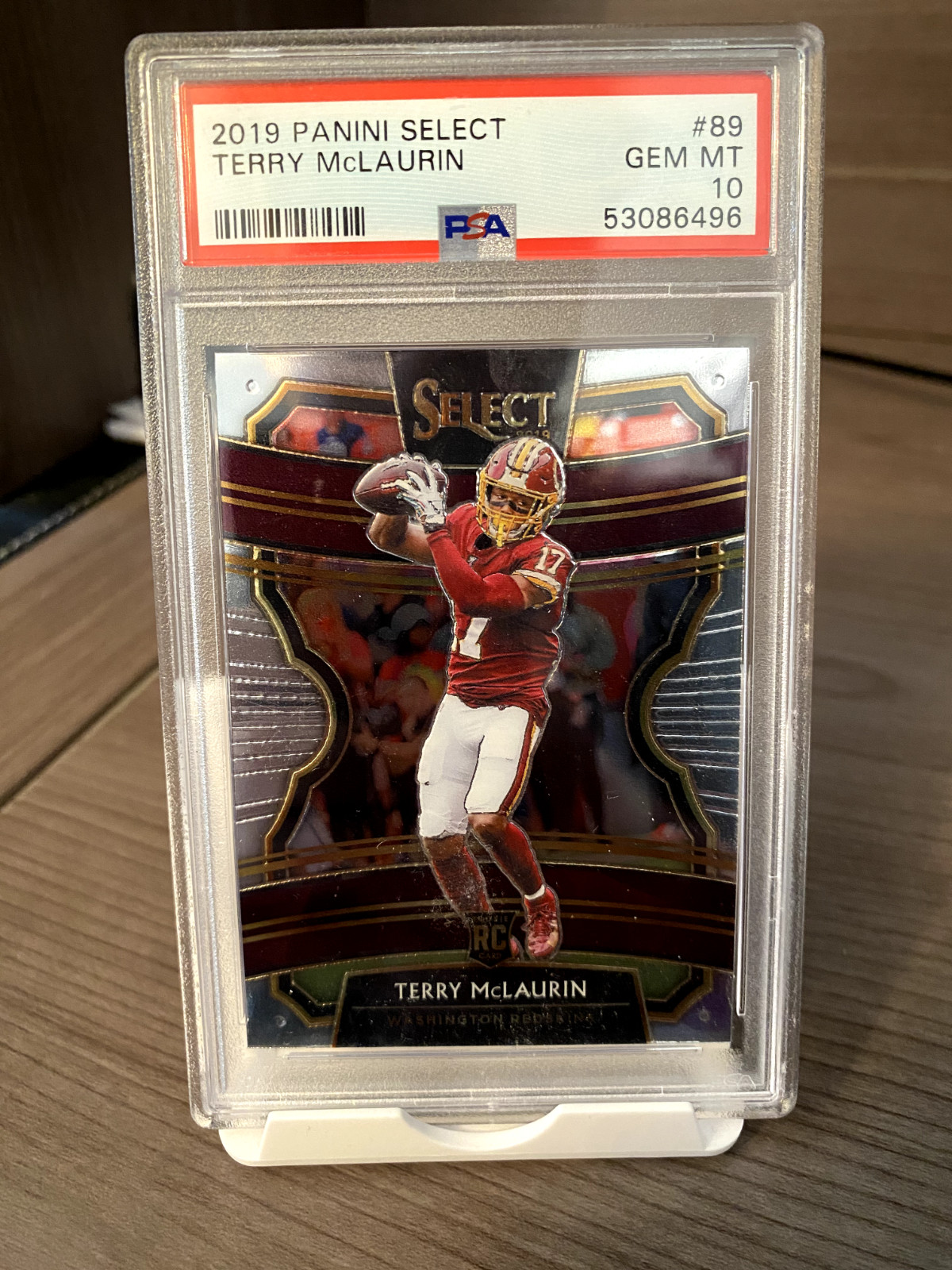 2019 Panini Select - Concourse Terry McLaurin #89 (RC) PSA 10