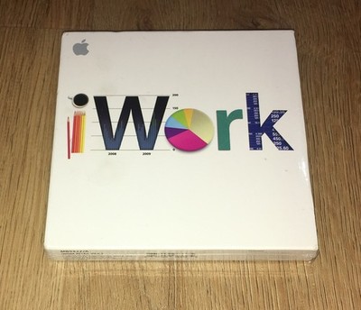 Apple iWork'09 Vollversion mit Pages Numbers Keynote '09 NEU& OVP in Folie