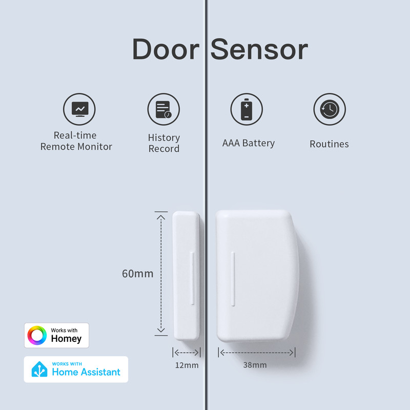 ThirdReality Zigbee Door Window Sensor Smart Home Contact Sensor Open Close