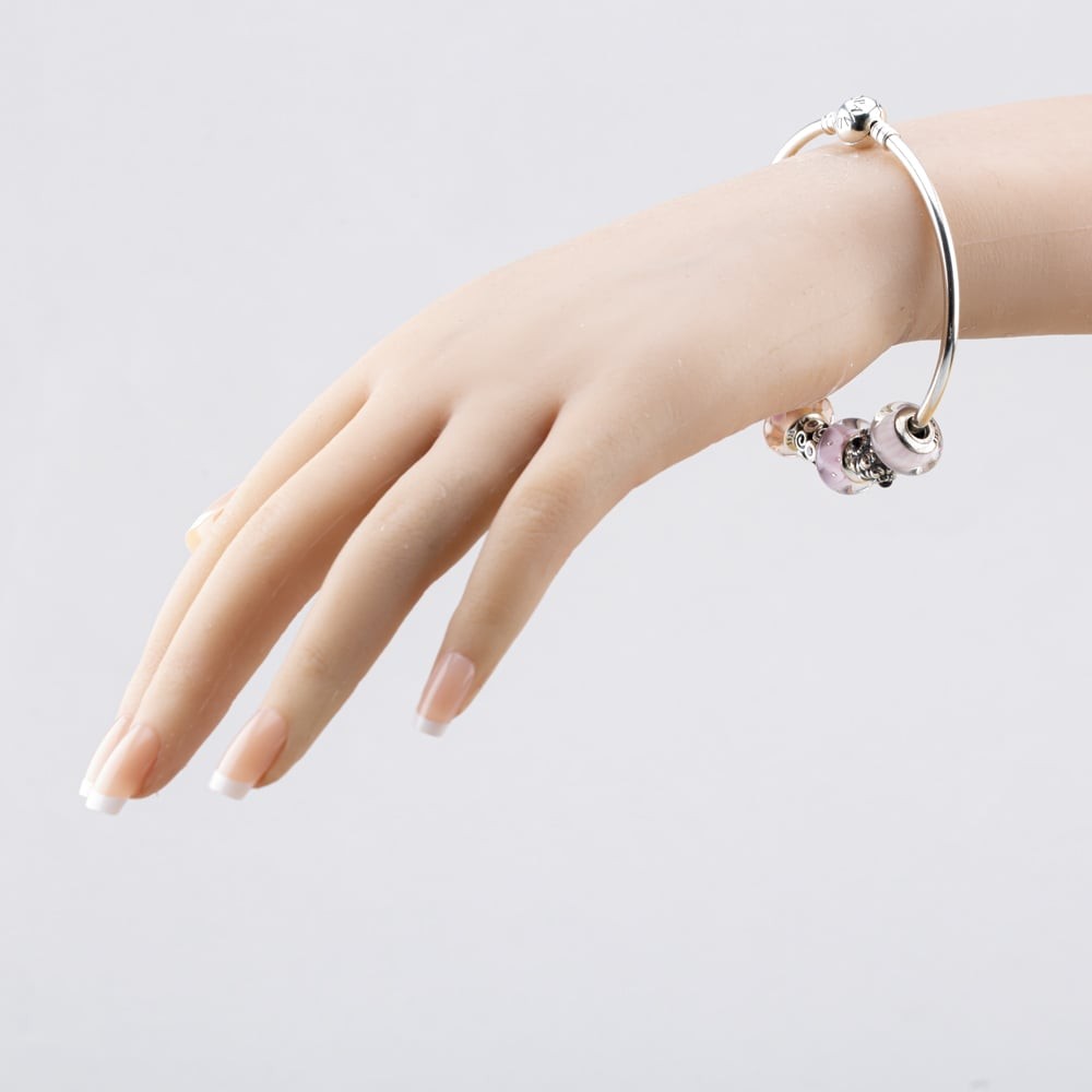 Second Hand Pandora Silver Multi Stone Pandora 5 … - image 2