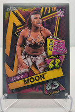 2021 Topps WWE Chrome Slam Attax #36 Ember Moon wrestling card