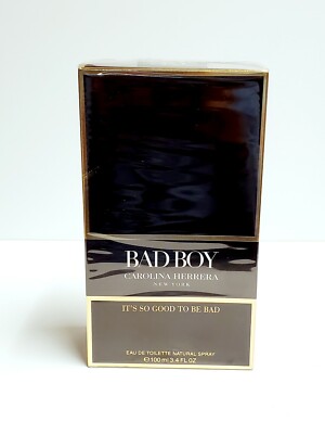 Carolina Herrera Bad Boy 3.4oz Men's Eau de Toilette for sale