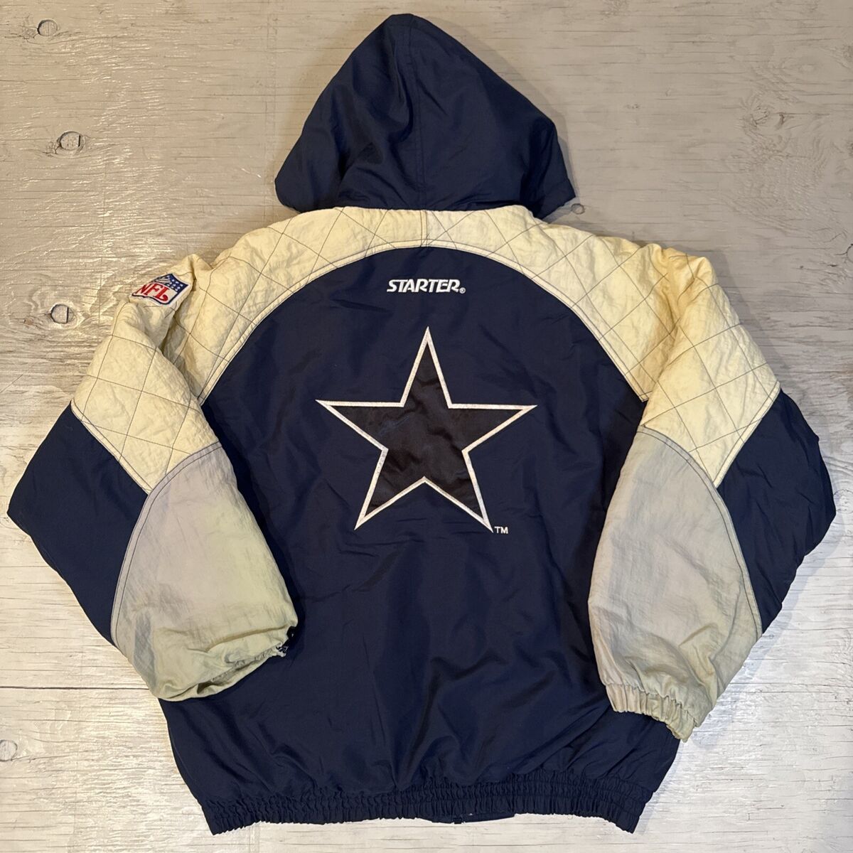Vintage 90s NFL Starter Dallas Cowboys Full Zip Hooded Vintage 90s NFL Starter Dallas Cowboys Full Zip Hooded