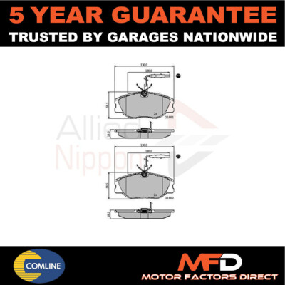 Fits Expert Dispatch Scudo + Other Models Allied Nippon Front Brake Pads Set