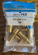 NEW APOLLO PEX Brass Barb Fitting 3/4 x 3/4 x...
