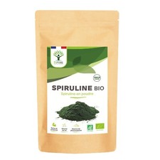 Spiruline Bio en Poudre - Conditionné en France - Vegan - 300 g